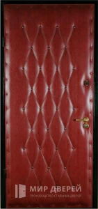 Металлическая дверь с винилискожей эконом №18 внутренняя - фото