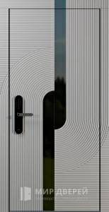 Входная дверь в квартиру с электронным замком №32 внешняя - фото