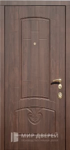 Дверь стальная утепленная однопольная №33 внутренняя - фото