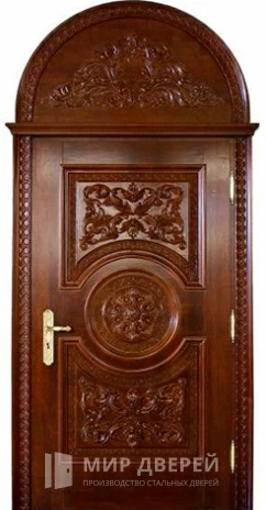 Фото «Входная арочная дверь в частный дом №7»