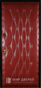 Металлическая дверь с винилискожей №2 - фото №1