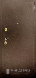 Антивандальная трехконтурная дверь антик бронза №22 - фото №1