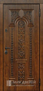 Металлическая дверь с МДФ на дачу №59 - фото №1