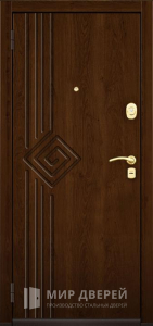 Металлическая дверь с МДФ отделкой №322 - фото №2