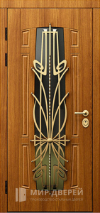 Металлическая кованая дверь №9 - фото №2