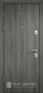Железная дверь с натуральным шпоном лофт №13 - фото №2