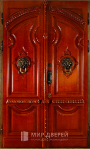 Элитная входная дверь для загородного дома №25 - фото №1