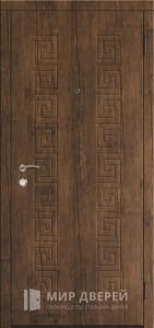 Металлическая дверь с МДФ в хрущевку №56 - фото №1