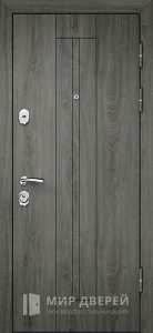 Железная дверь с натуральным шпоном лофт №13 - фото №1