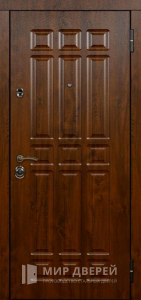 Дверь входная двухсторонний фрезерованный рисунок №201 - фото №1