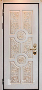Металлическая дверь с МДФ в квартиру №61 - фото №2